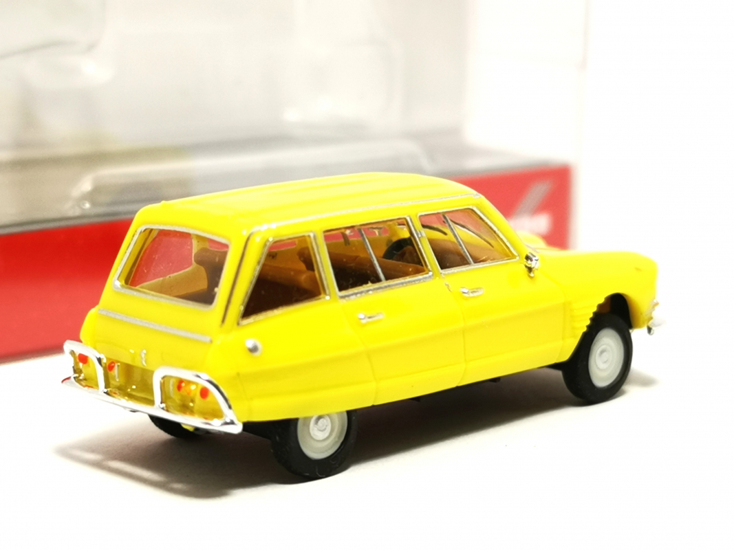 027328-005 Citroen AMI 6 Break, zinkgelb Herpa - SALE B1