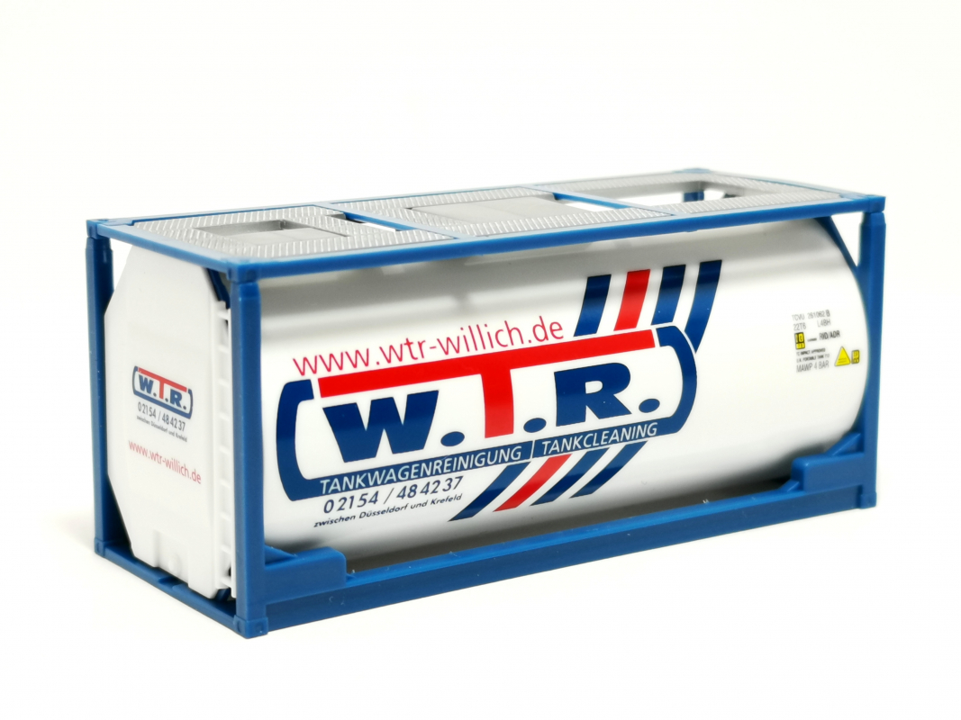 20ft. Druckcontainer "W.T.R" Herpa