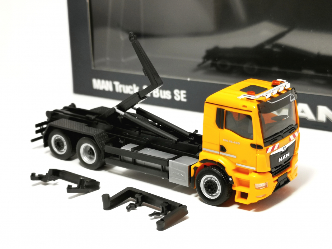 MAN TGS NN -LKW 3achs, kommunalorange Herpa 431