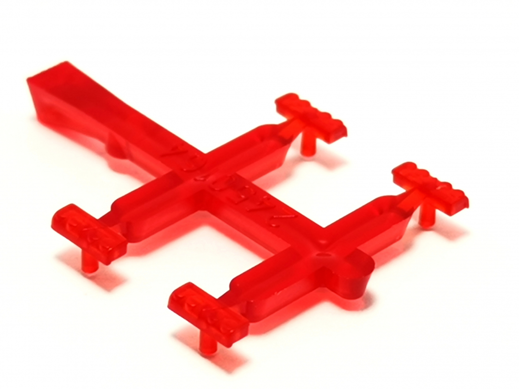 4x Rückleuchte für 20ft. Container Auflieger Herpa C350