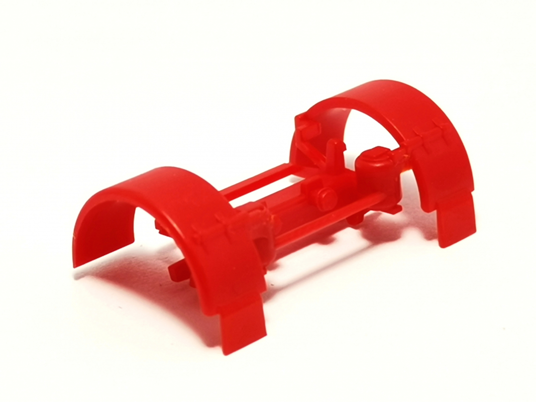 Kotflügel hinten mit Aggregat, rot Herpa C348