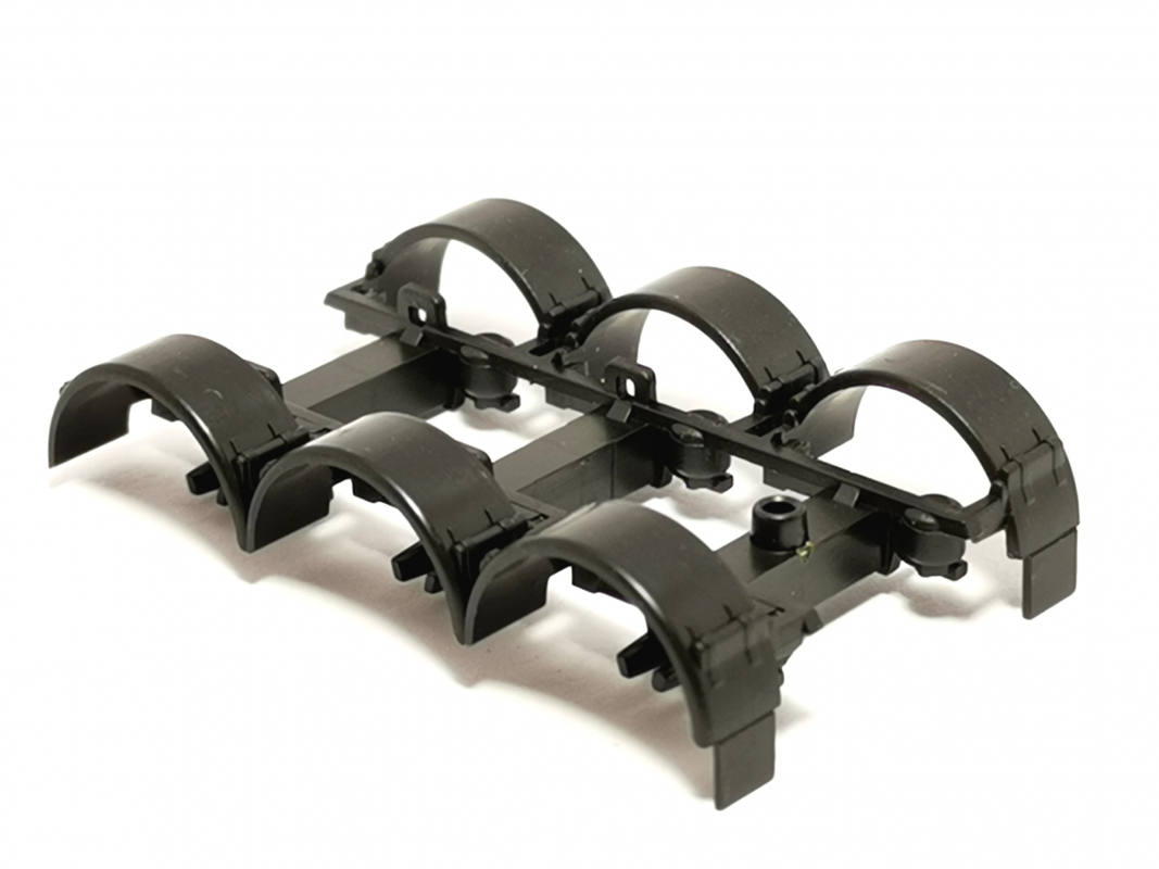 Kotflügel für Container Auflieger 40ft., schwarz Herpa C349