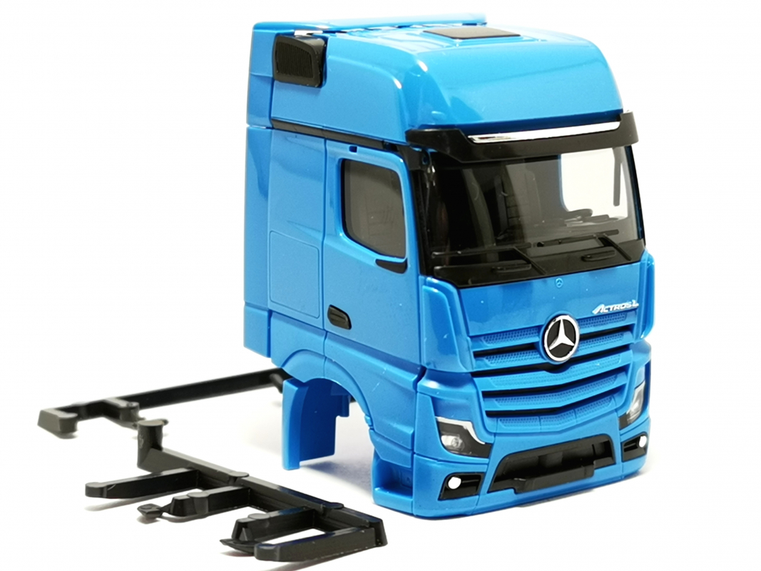 Fahrerhaus Mercedes-Benz Actros L Gigaspace, lichtblau Herpa 917