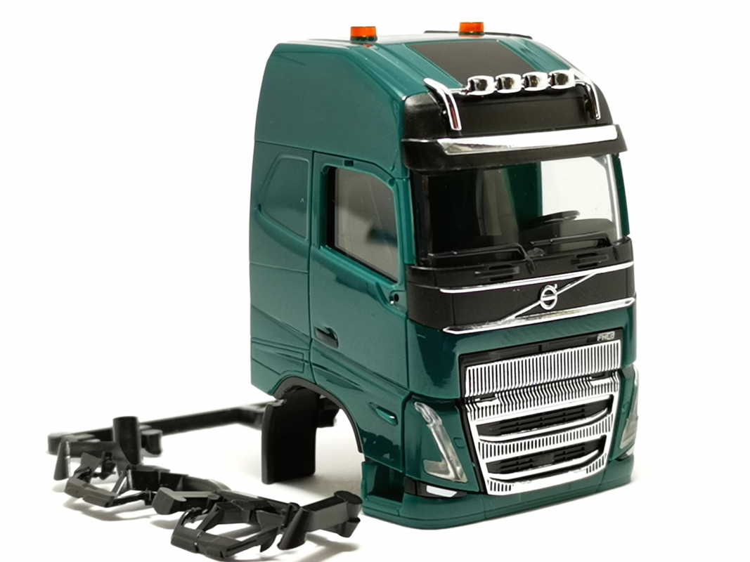 Fahrerhaus Volvo FH 16 GL XL 2020, blaugrün Herpa 993