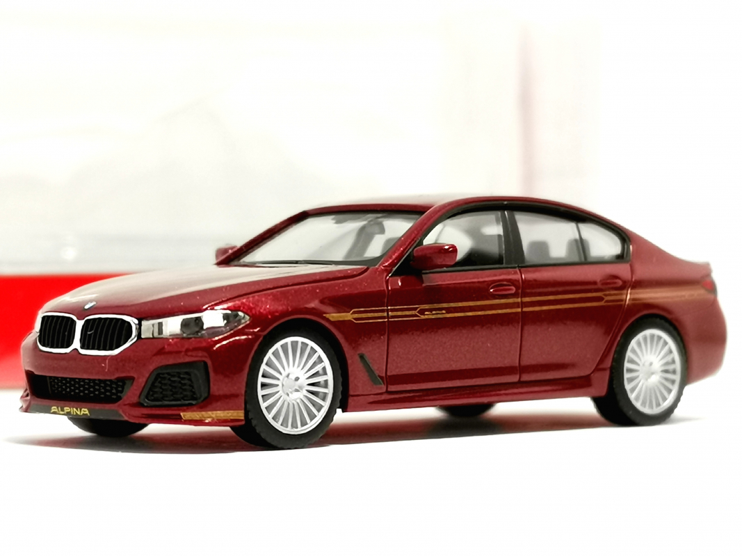 430951-003 BMW Alpina B5 Limousine, montegi rot Herpa