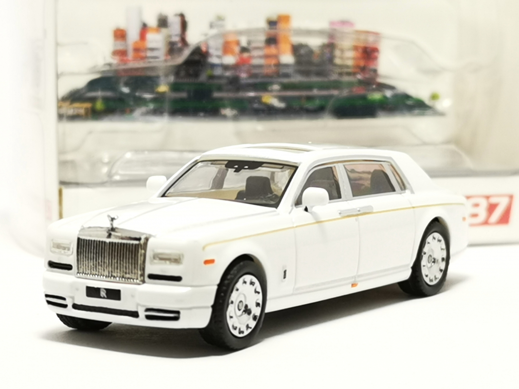 110646 Rolls Royce Phantom, weiß MicroCity - SALE - B2