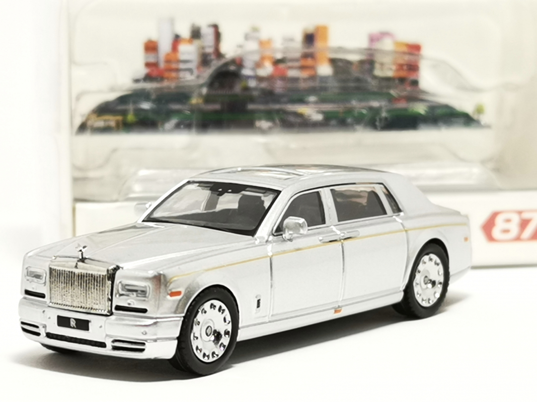 110653 Rolls Royce Phantom, silber MicroCity - SALE - B3
