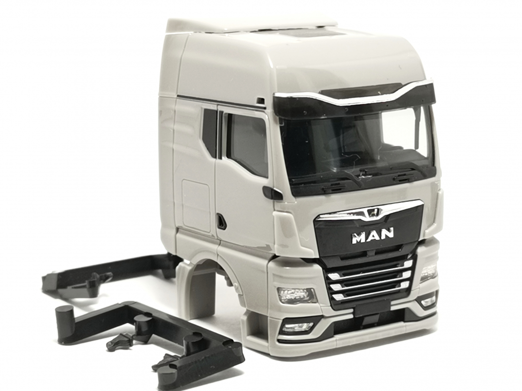 Fahrerhaus MAN TGX GX, platingrau Herpa 876