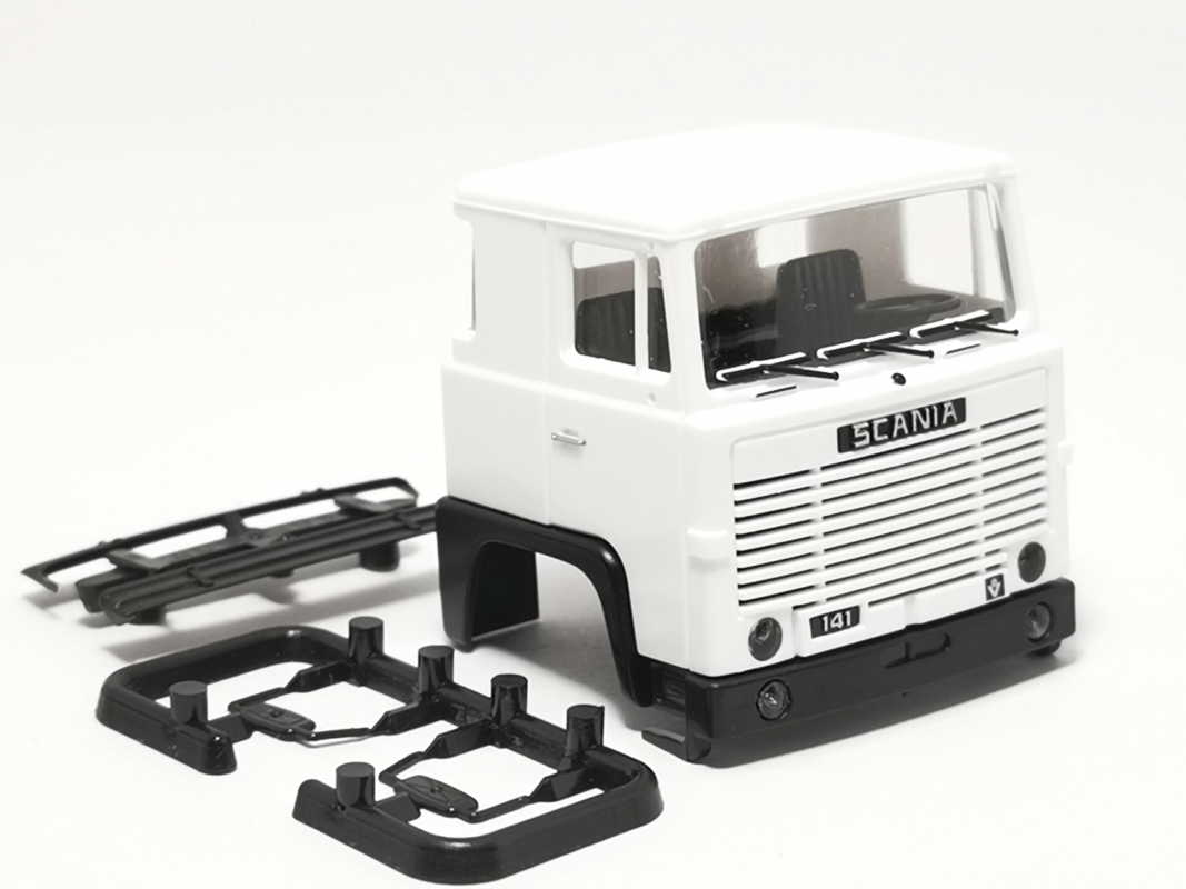 Fahrerhaus Scania 141, weiß Herpa - Restbestand
