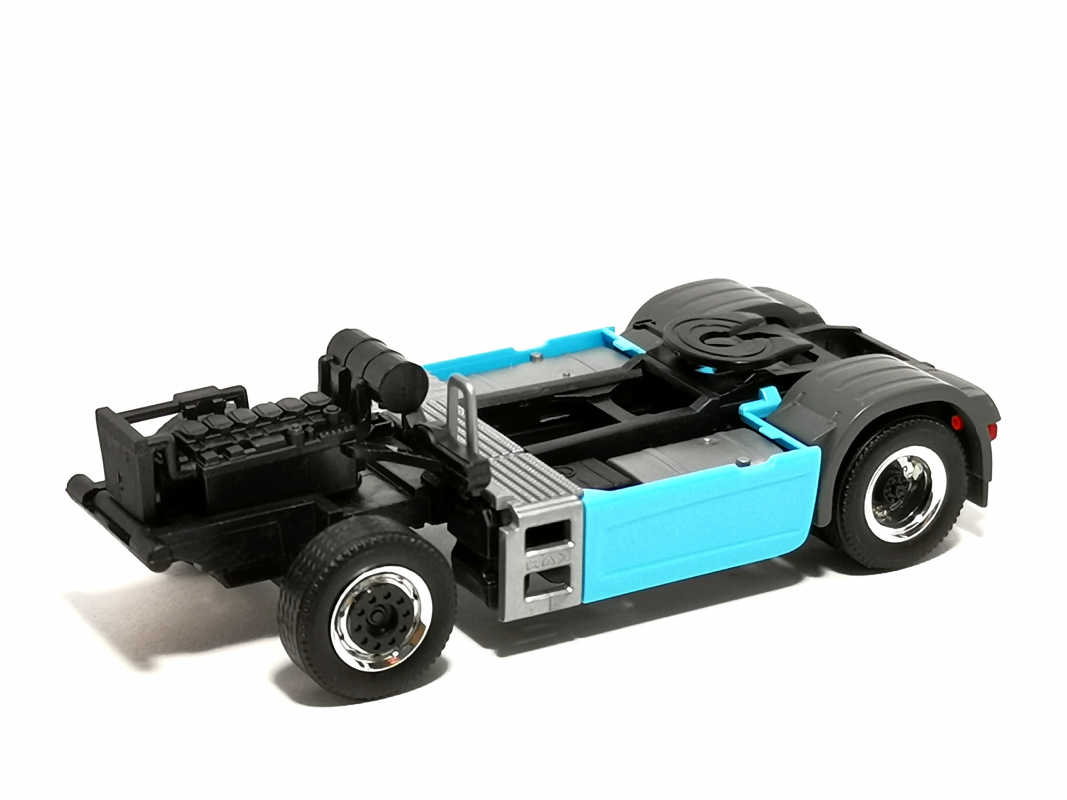 Fahrgestell MAN GX, hellblau Herpa 066