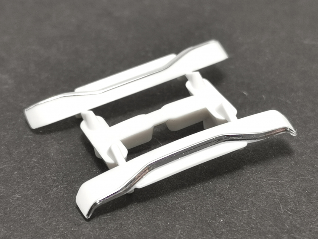 2x Sonnenblende MAN TGX GX, weiß/chrom Herpa C370