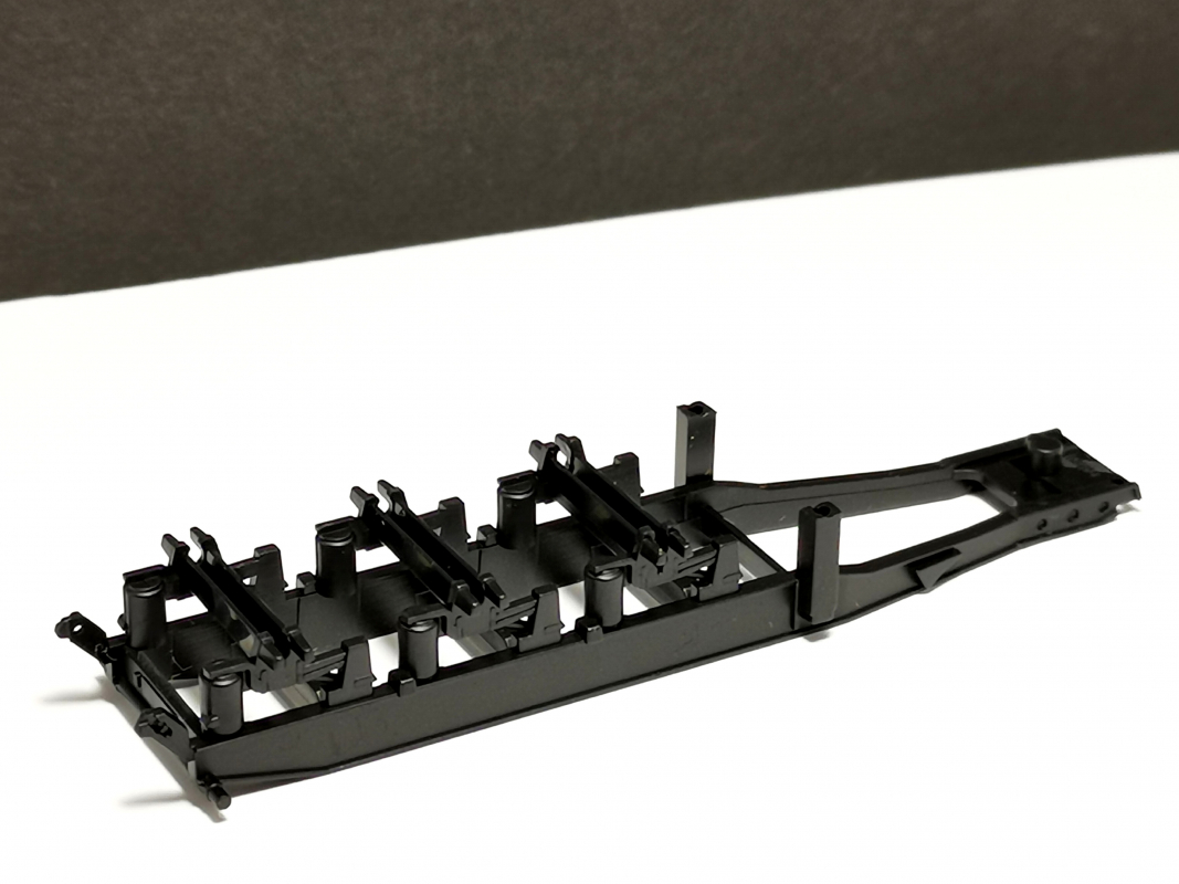 Kippauflieger Unterbau, schwarz Herpa C397