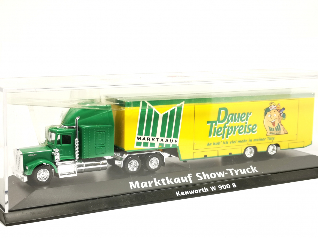 268109 Kenworth W900B "Marktkauf Show-Truck" Herpa ohne Umverpackung