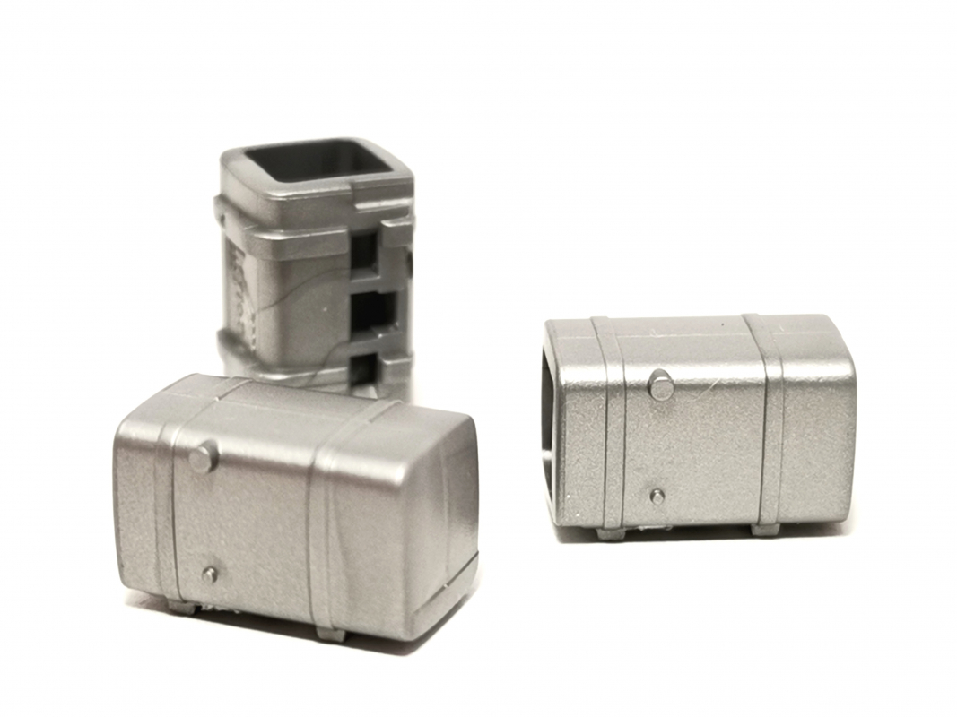 3x Tank für MAN TGX klein, silber Herpa C409
