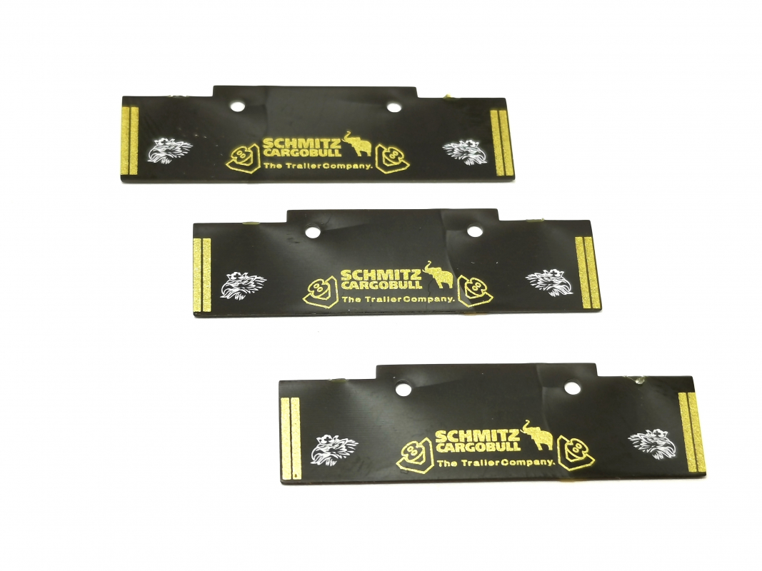 Spritzlappen "Schmitz - Scania" 3stk. Herpa C465