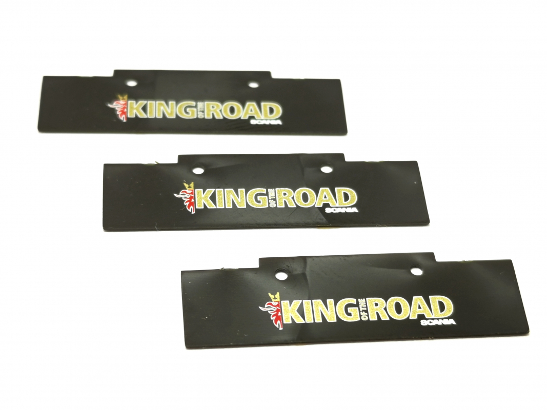 Spritzlappen "King of the Road" 3stk. Herpa C462