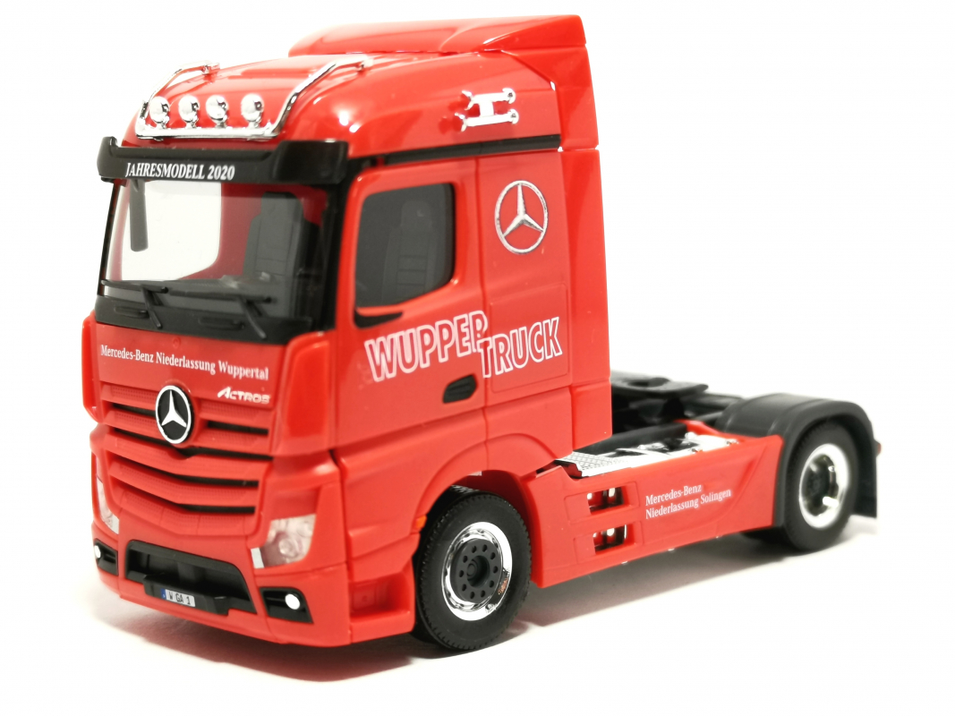 Mb Actros Bigspace´18 Zugmaschine "Wupper Truck" Herpa 2020
