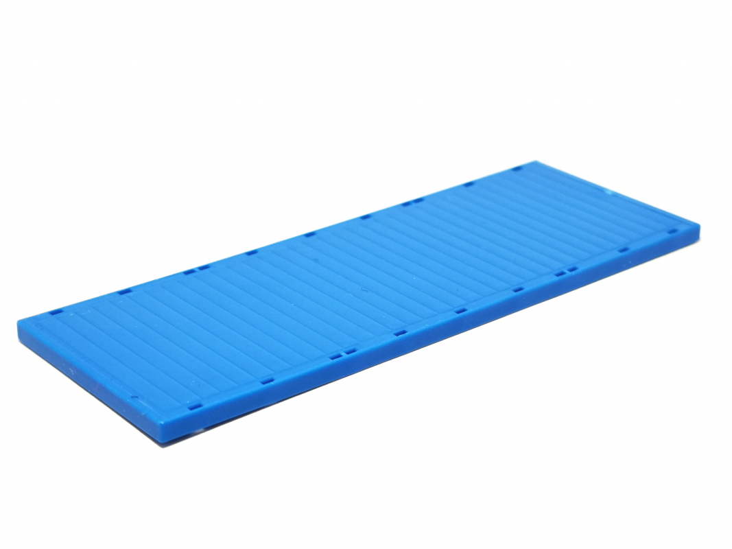Pritsche 7,15m, blau Herpa C494