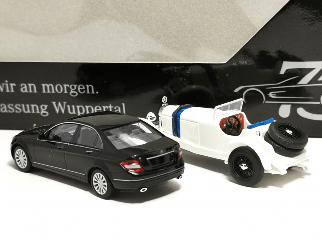 BUSCH Mercedes-Benz C-Klasse 2007 - Mercedes-Benz SSK 1:87