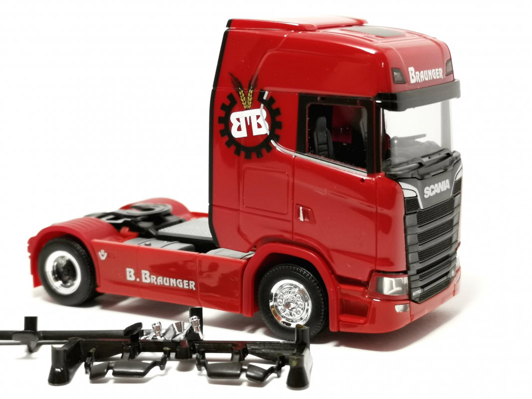 Scania CS 20 HD Zugmaschine "Braunger" Herpa