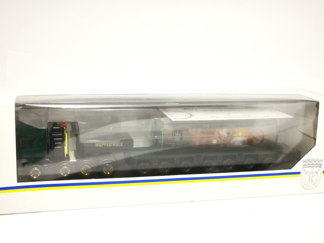Mercedes-Benz Schwerlast Sattelzug "Uhren Museum" 2000 Herpa PC