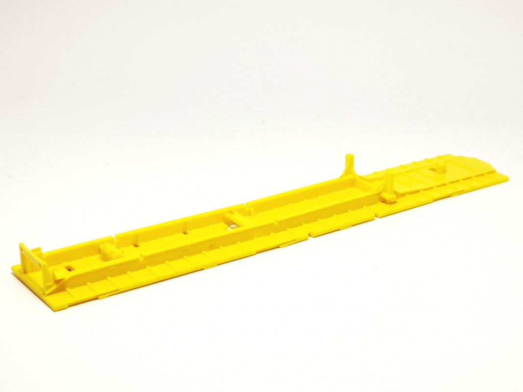 Auflieger Unterbau, gelb Herpa C642