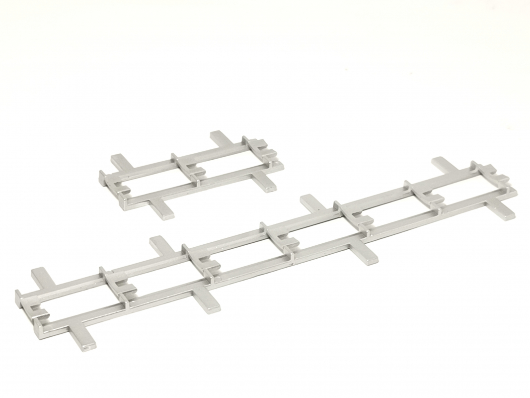 Transportsicherung für Kabeltrommel 2-teilig, silber Herpa