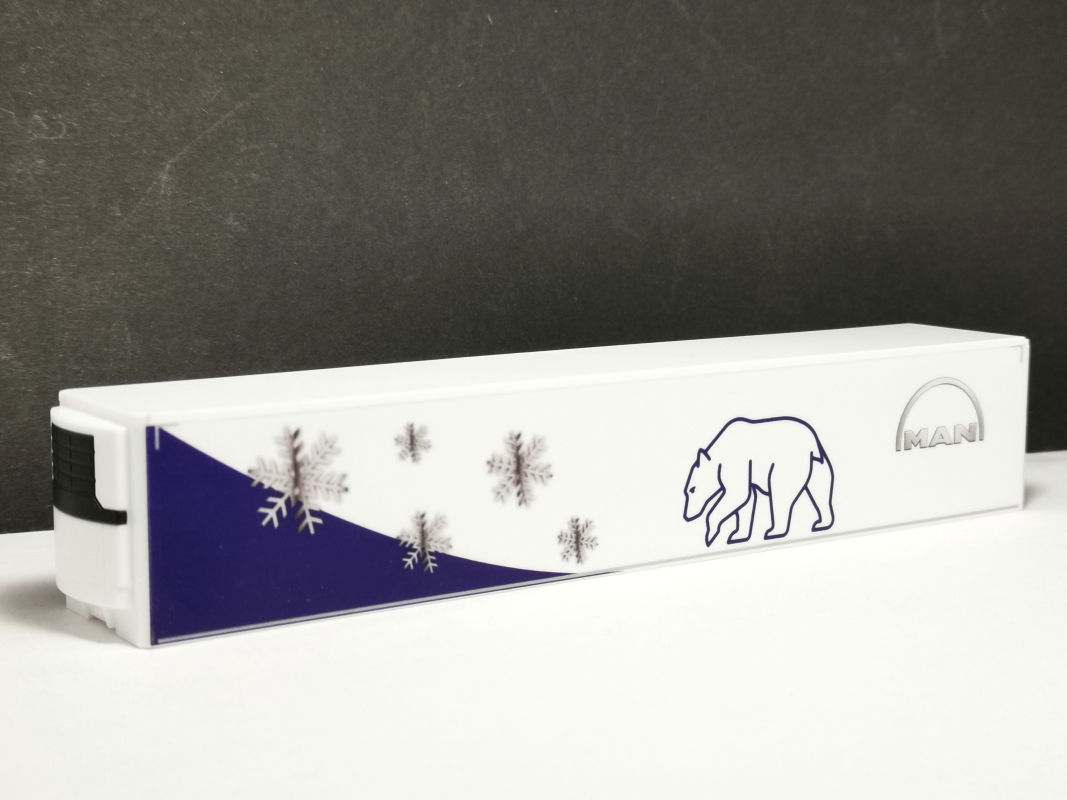 Kühlkoffer 15 M "Eisbär MAN" Herpa 119