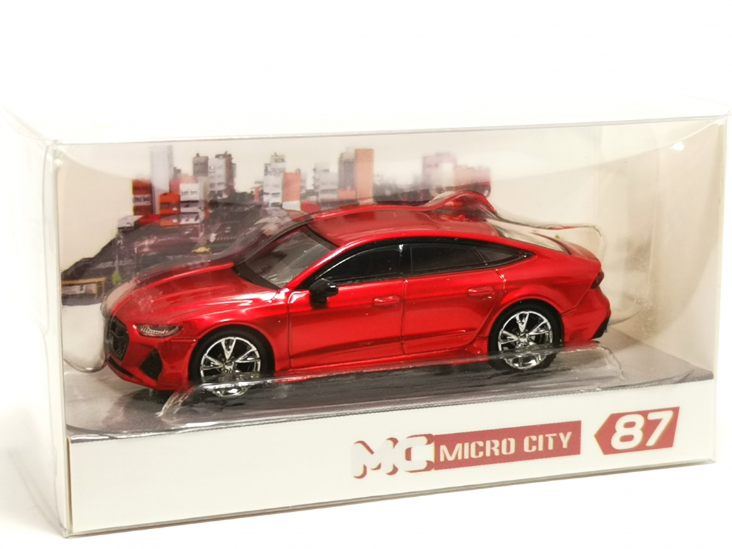 110882 MicroCity: Audi RS7, rot