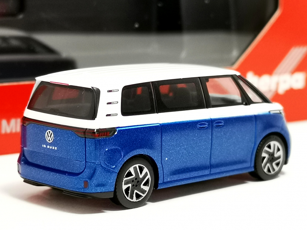 431132-002 VW ID. Buzz People Bi-color, Candy Weiß, Blau Metallic Herpa