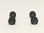 1x Radsatz Zwilling für Transporter Herpa
