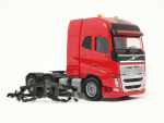 312387 Volvo FH Gl. XL 6×4 Zugmaschine mit Schwerlastturm, rot	 Herpa