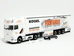 945202 DAF XF SSC Gardinenplanensattelzug "Justen Transporte" Herpa