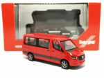 096478 Mercedes-Benz Sprinter ‘18 Bus Flachdach, feuerrot Herpa