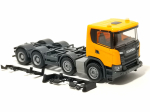 Scania CG 17 8x4 Lkw, kommunalorange Herpa