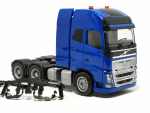 312387-002 Volvo FH Gl. XL 6×4 Zugmaschine mit Schwerlastturm, enzianblau Herpa