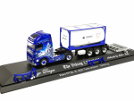 122238 Volvo FH Gl. XL 2020 Tankcontainer-Sattelzug „Ingo Dinges“ Herpa