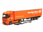 953290 Mb Actros´18 Gardinenplanen Sattelzug "Gebrüder Weiss" Herpa