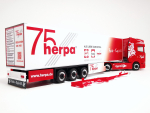 957007 Scania CS 20 KüKo Sattelzug "Heide Logistik 75 Jahre Herpa Nr.2" Herpa