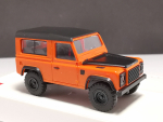 54309 Land Rover Defender 90, Last Edition orange/schwarz BUSCH