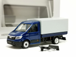 932325 Man TGE Einfachkabine, blau Herpa