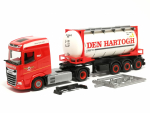 320344 DAF XG Swapcontainer-Sattelzug "Den Hartogh" (Niederlande) Herpa
