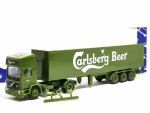Volvo F10 Koffer-Sattelzug "Carlsberg" R+H Modellauto 1:87 R14