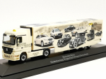 Mercedes-Benz Actros LH Kühlkoffer Sattelzug "Taxi Wuppertal" Herpa 2010 PC